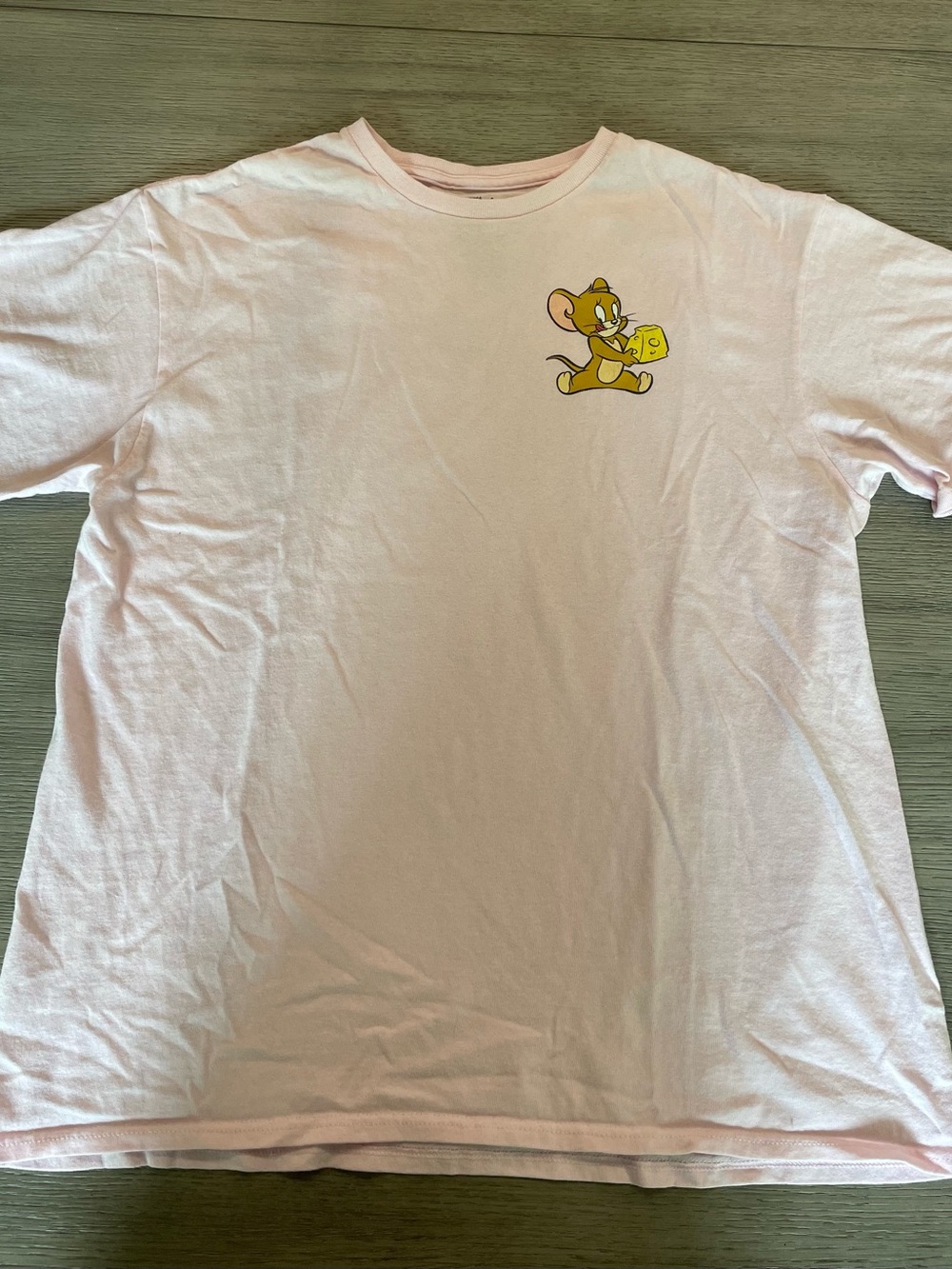 Tom and Jerry Pink Cotton Tee